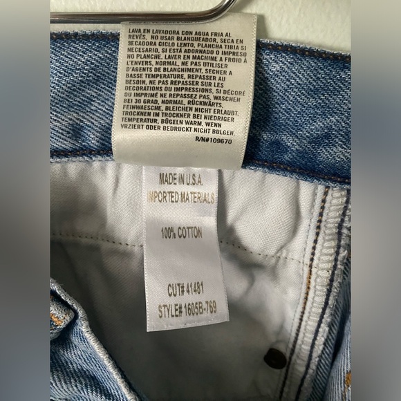 Citizens Of Humanity Sky Blue Straight Leg Jeans - Picture 7 of 7